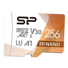 Silicon Power Micro SD Card U3 SDXC Up to 100MB/s High Speed Memory Card 256GB
