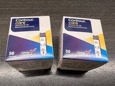 100 x Contour care Sensoren Teststreifen Neu OVP PZN 15251920 MHD 02/28