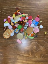 Vintage Barbie Toy Food  Dishes Mixed Lot
