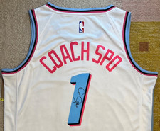 Erik Spoelstra Signed Autograph Miami Heat 