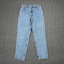 Vintage Levi's 550 Jeans Women's 14 Reg High Rise Relaxed Tapered 90s Made USA