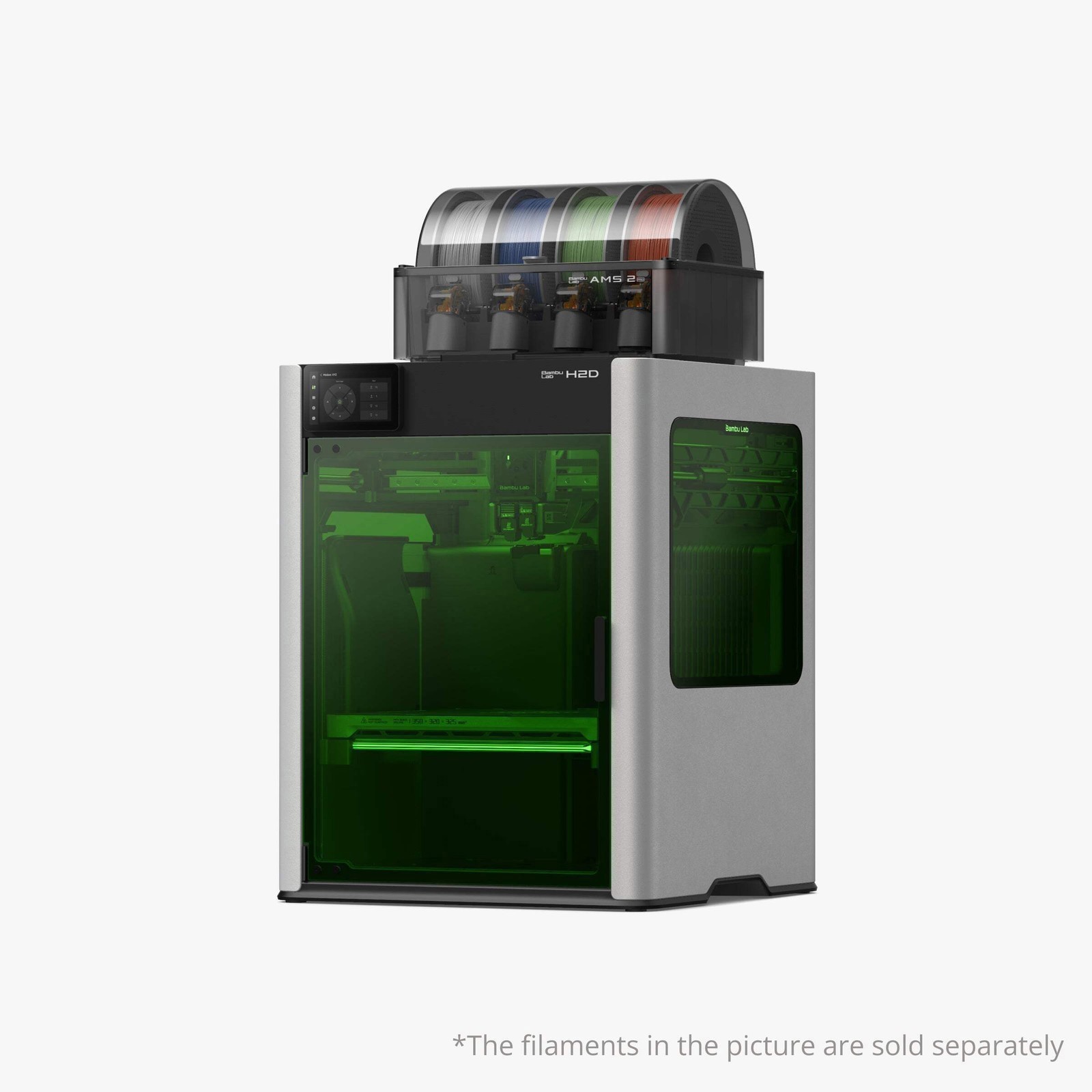 2026 NEW Bambu Lab H2D 3D Printer with AMS Laser Full Combo - 10W