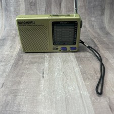 BELL HOWELL SHORTWAVE RADIO AM/FM MW SW 9 BAND WORLD RECEIVER MW.SW1-7 TESTED