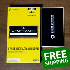 CORSAIR Vengeance 24GB 1x24 DDR5 5600MHz RAM Memory Upgrade Laptops AMD INTEL