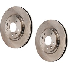 Front Brake Disc Rotors for Nissan Rogue Sport LEAF 2014-2018