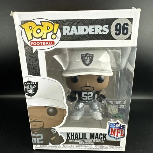 Pop Football! Khalil Mack Raiders #96 Funko Vinyl Figure NFL