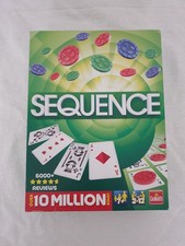 Sequence Board Game Goliath Games Green Box  - Complete VGC
