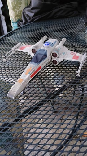 Kenner Power of The Force Star Wars X-Wing Kampfjet