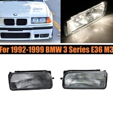 Pair Bumper Fog Light Lamp Replacement For Bmw 1992-1999 Bmw E36m3 3 Series