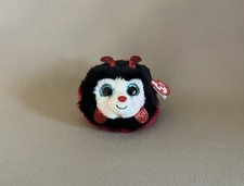 TY Puffies Ladybug Beanie Ball Collection “Izzy” Stuffed Animal, New With Tags!