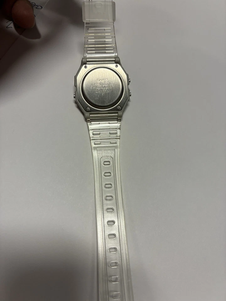 Casio F-91W  Clear VintageCasio F91W - Image 3 of 4