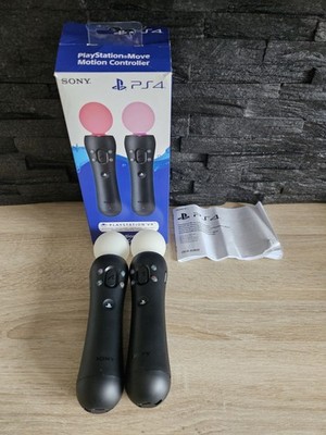 Sony PlayStation Move Motion Controller Twin Pack - Schwarz (PS3/PS4) SEHR GUT