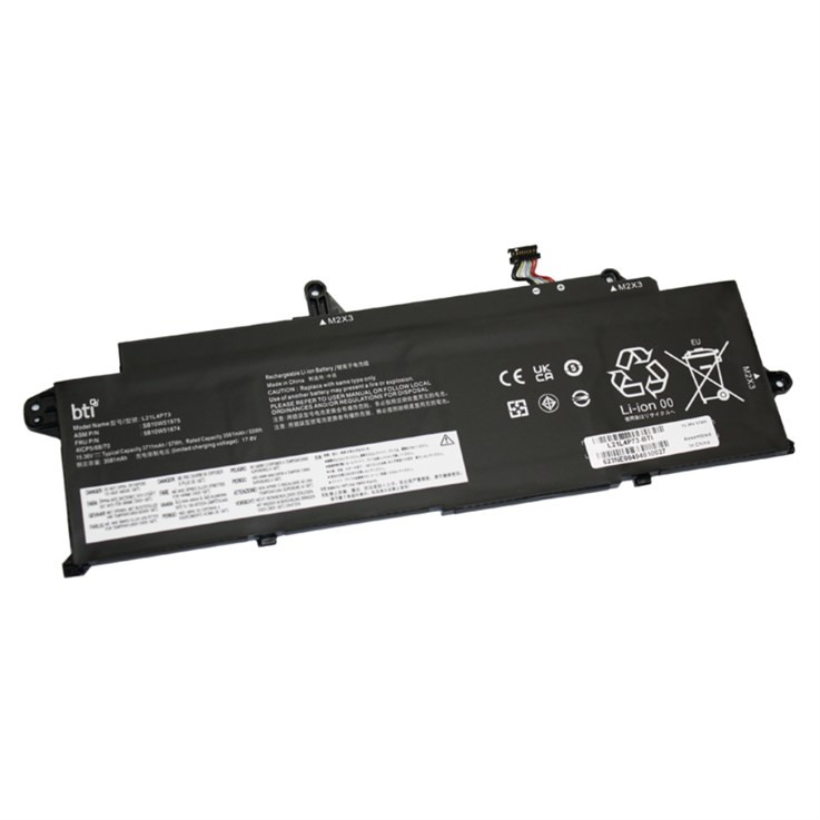 BTI SB10W51978 compatible 57Wh 4-cell battery for Lenovo X13 Yoga G3