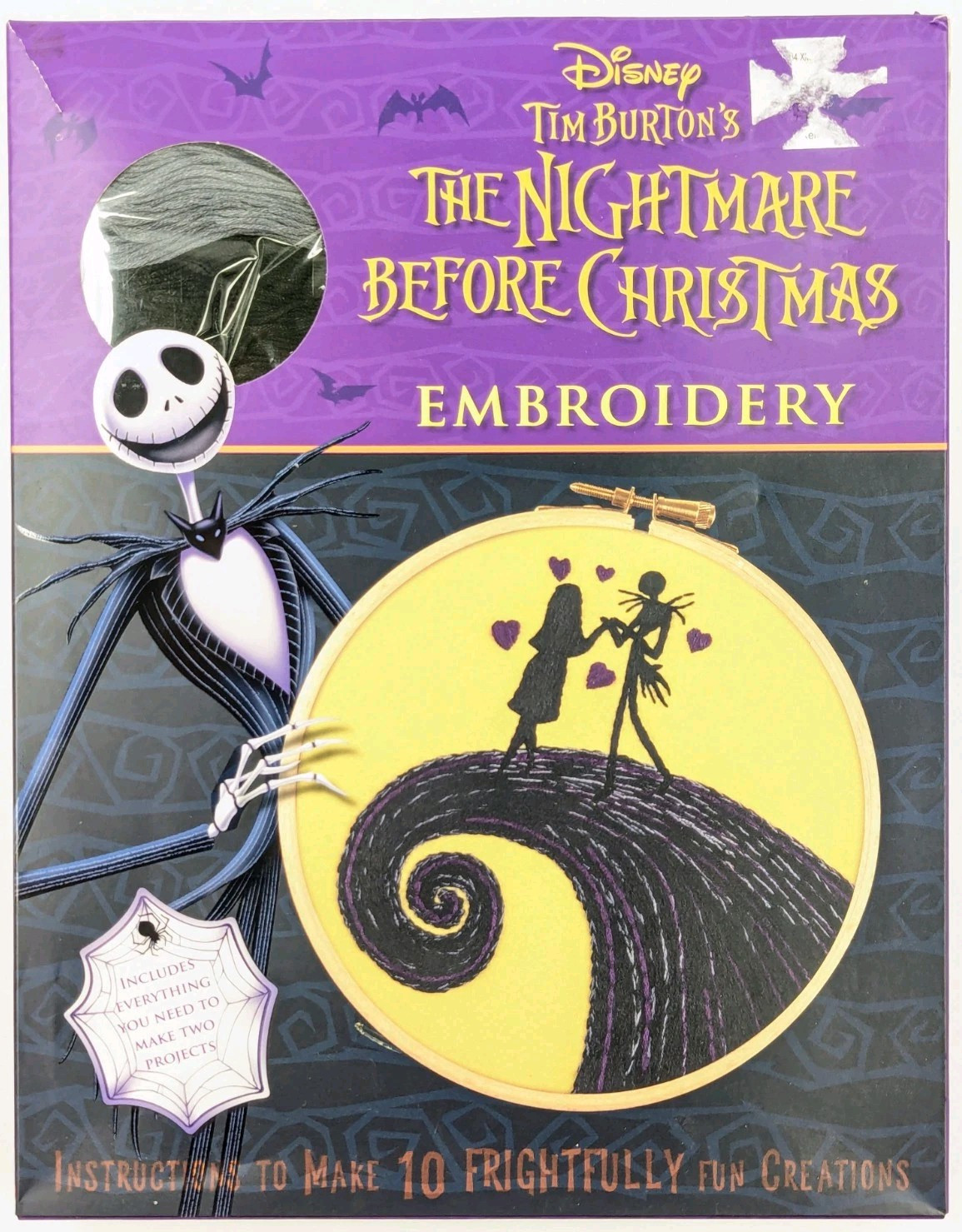 Embroidery Craft Set Disney Tim Burton's the Nightmare Before Christmas