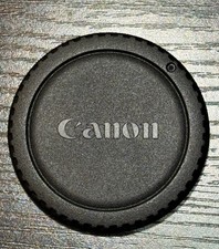 Genuine Canon R-F-3 EOS SLR DSLR Camera Body Cap EF EF-S Rebel OEM 2428A001