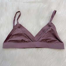Victoria's Secret Incredible Purple Seamless Triangle Bralette Medium
