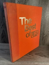 Time Inc. “The Best of Life” Hardcover Book Life Magazine Photos Events (1973)