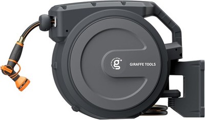 Giraffe Tools Retractable Garden Hose Reel 1/2x100ft