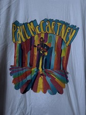 Paul McCartney Final Tour Got Back Official T-Shirt Size XL