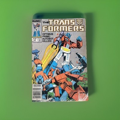 The Transformers #12 Newsstand Variant Marvel Comics January 1986