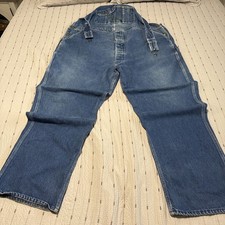 Key Imperial Bib Overalls Men s Blue Workwear Pants Carpenter Farmer B2