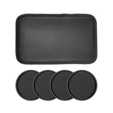 Auto Leather Center Console Cushion Pad, Waterproof Car Armrest Seat Box Cove...