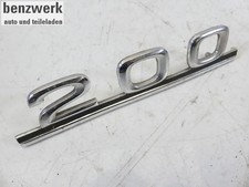 Mercedes W115 W123 Emblem Typenschild Heckklappe 200  ??