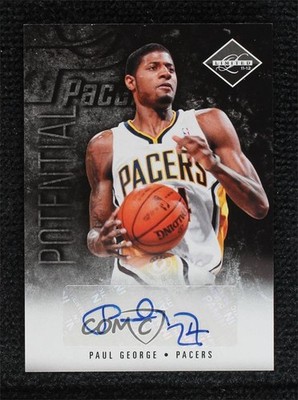 2011-12 Panini Limited Potential Signatures 90/99 Paul George #31 Auto 0f6e