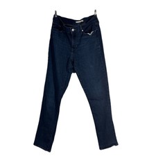 Levi's Classic Straight Women’s Jeans Blue Denim Cotton Button Zip 500 Series
