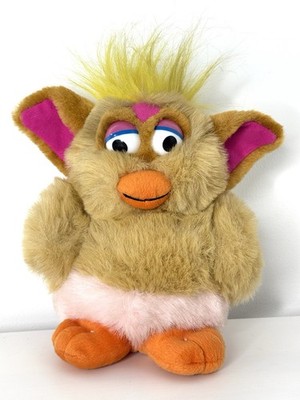 Seltenes sehr Sammlerstück 90er Furby PMS Patamates Stiefelbein weiches Plüschtier 10 Zoll