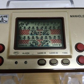 Nintendo Game & Watch Manhole Handheld LCD Game Serviced Tested Working