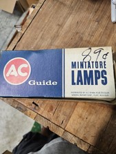 Vintage AC Guide Miniature Auto Lamp Part # L...