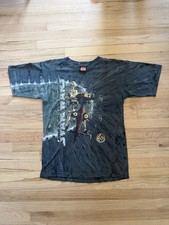 VTG 90's Star Wars Fighter Squadron All Over Print Movie T-Shirt Tie Dye