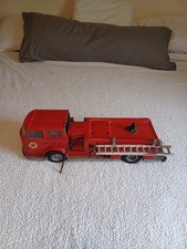 Vintage 1960's Buddy L Pressed Steel Texaco Fire Truck, 25in 8inProject Truck.