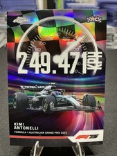 2025 Topps Chrome Formula 1 F1 Kimi Antonelli Top Speed Rookie Refractor Rc