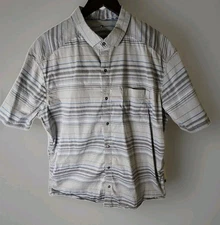 Kuhl Men's XL Snap Front SS Gray Outdoor Shirt in Gray Outdoor Performance