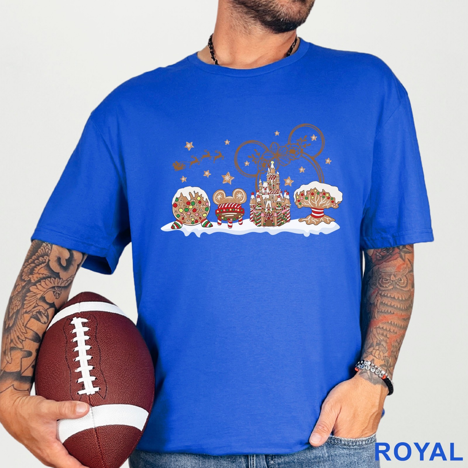 Disney Gingerbread Castle Shirt, Christmas Castle Shirt, Disney Christmas 203706