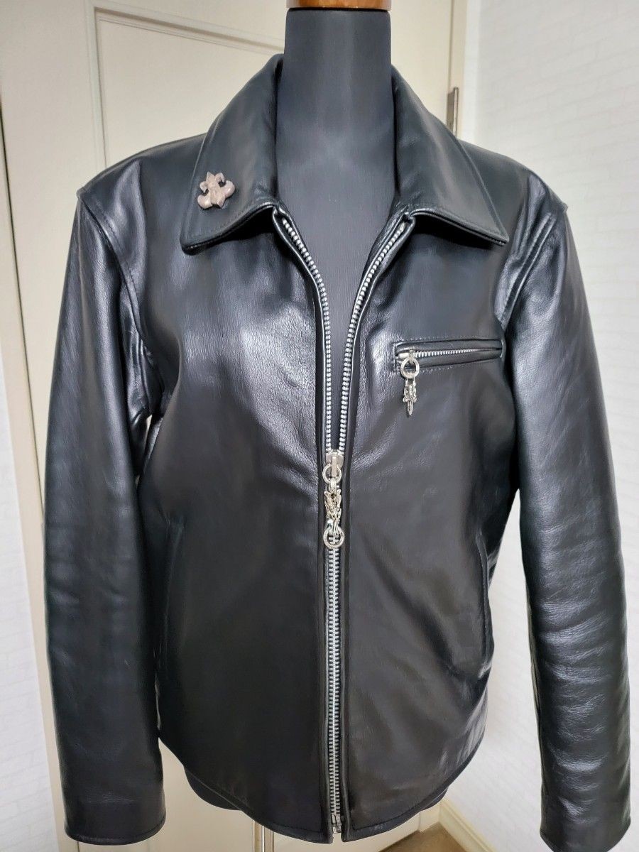 Leather jacket custom embroidery patch leather LL… - image 2