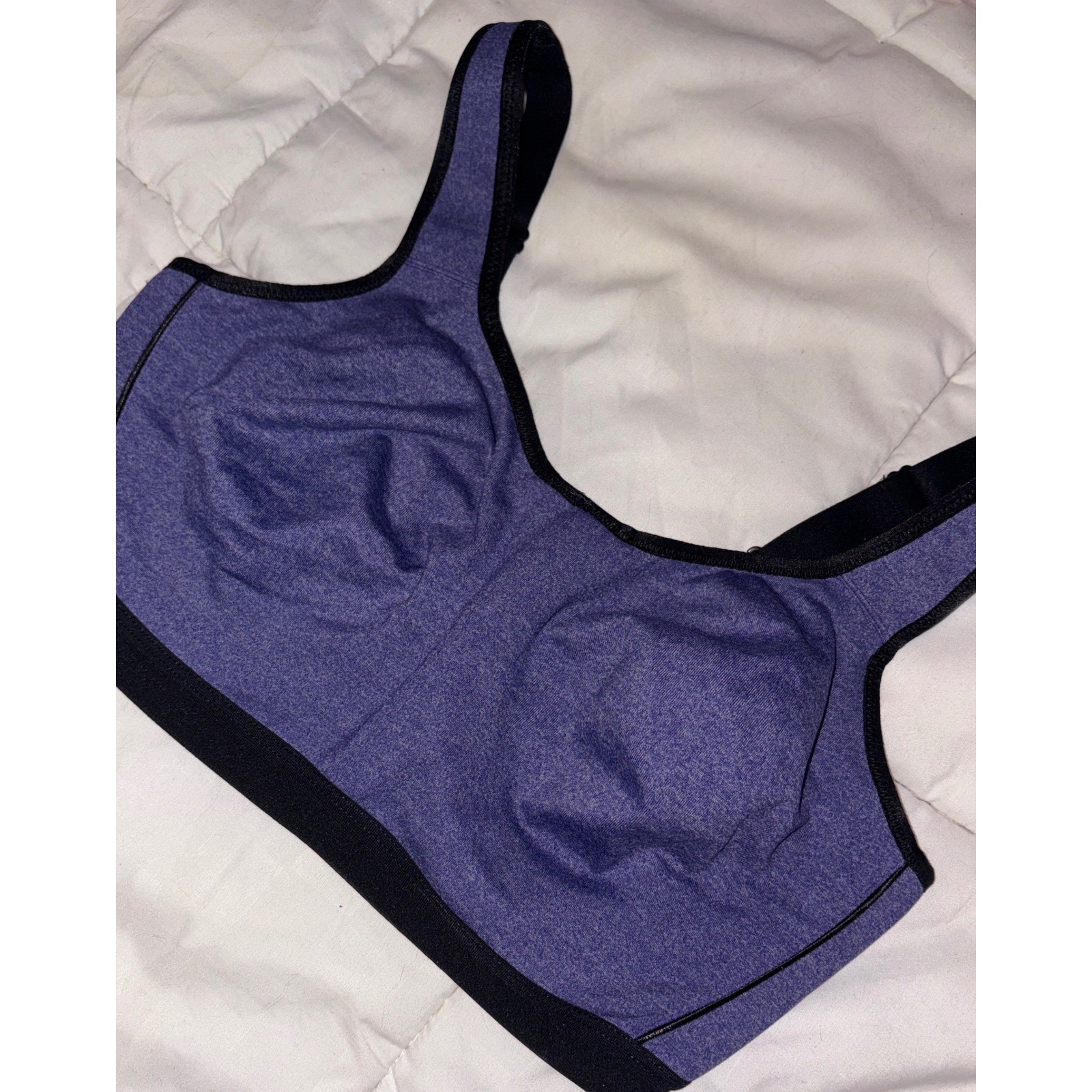 Wacoal Full Coverage Underwire Bra Heathered Purp… - image 2