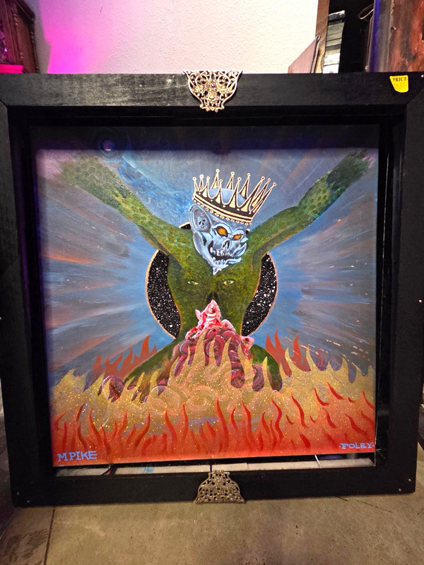 Matt Pike ( High On Fire)/ Uncle Chanchan collaboration #2 20”x20”