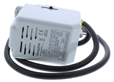 Drayton ZA5 2 Port Zonenventil Stellantrieb Kopf nur 5 Draht 230V 27650 Neu Original
