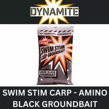DYNAMITE SWIM STIM AMINO BLACK CARP GROUNDBAIT 900g 10.43 per kilo