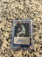 2025 Panini Donruss Signature Series Jack Wenninger Auto Autograph Mets Laser D