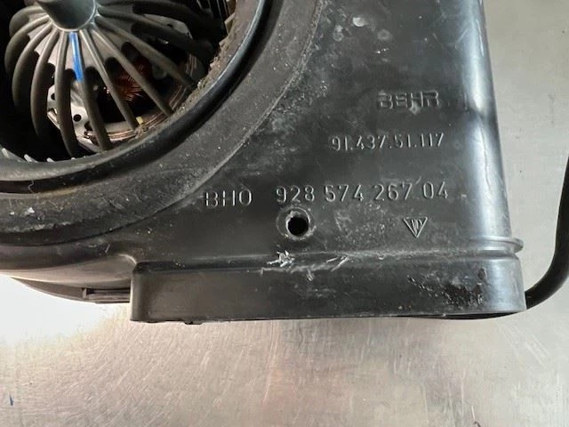 吹风机电机加热器适用于 78-91 93-95 PORSCHE 928 570042 — 第 2/4 张图片