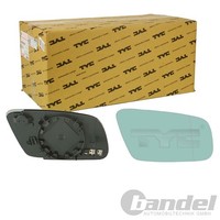 TYC Spiegelglas AsphÄRisch Beheizbar GetÖNt Rechts Passend FüR Audi A3 A4 A6 A8