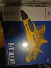 F22 RC Airplane, 2. 4GHz Remote Control RC Glider Toy for Kids Beginners (Blue