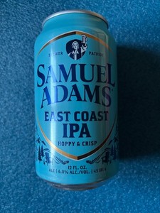 NEW Samuel Adams East Coast IPA Can Boston Beer Company MA. OH. DE. PA.