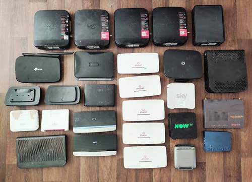 Job Lot 27 Wireless Routers BT Plusnet Sky Netgear Tp Link
