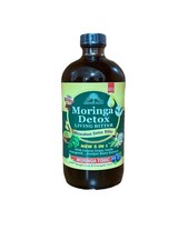 Organic MORINGA DETOX LIVING BITTERS By Essential Palace 5 in 1, Made In USA