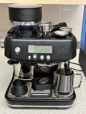 Sage The Barista Pro SES878 Bean To Cup Espresso Coffee Machine Black